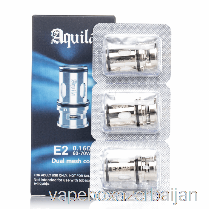 Vape Azerbaijan Horizon Tech Aquila Replacement Coils 0.16ohm E2 Dual Mesh Coils